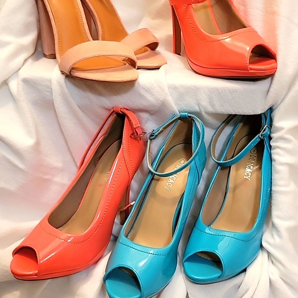 SALE, SALE High 👠 heels never worn or barely worn.